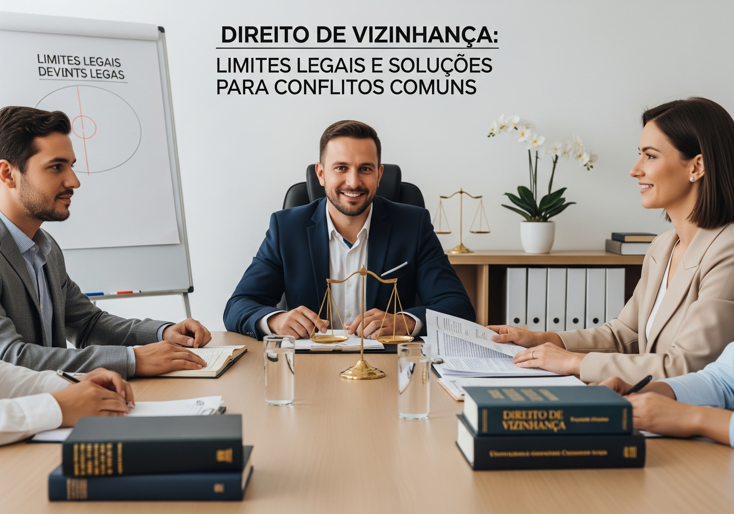 Direito de Vizinhança: Limites legais e soluções para conflitos comuns