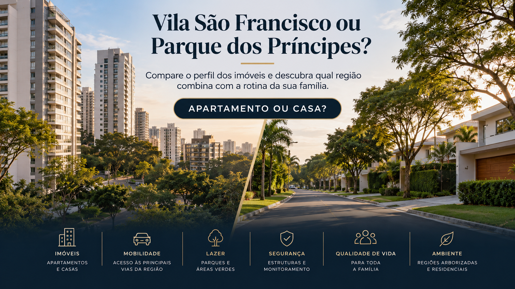 Vila S&atilde;o Francisco ou Parque dos Pr&iacute;ncipes: qual combina com sua fam&iacute;lia?
